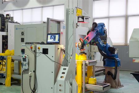 Semi-automatic welding processing equipment